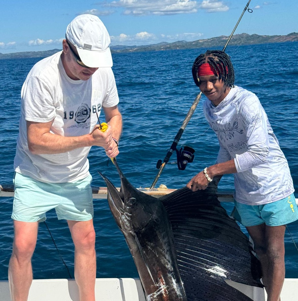 Złowiona ryba Nosy Be